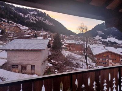 Soggiorno sugli sci Appartamento 2 stanze per 6 persone (002) - Résidence les Marguerites - Châtel - Balcone