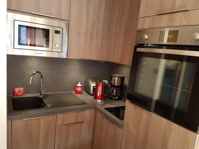 Ski verhuur Studio bergnis 4 personen (195B) - Résidence les Portes du Soleil - Châtel - Keukenblok