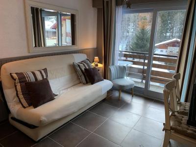 Rent in ski resort Studio sleeping corner 4 people (PDS208B) - Résidence les Portes du Soleil - Châtel - Living room