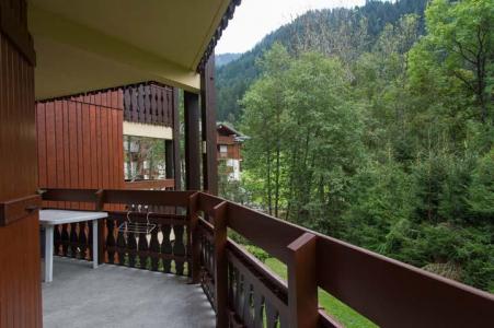 Skiverleih 2-Zimmer-Holzhütte für 5 Personen (PRA006) - Résidence les Praz - Châtel - Balkon