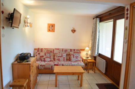 Rent in ski resort 2 room apartment sleeping corner 5 people (002) - Résidence les Sorbiers - Châtel - Living room