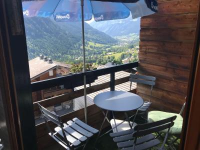 Аренда на лыжном курорте Квартира студия для 4 чел. (5) - Résidence les Trifles - Châtel - Балкон