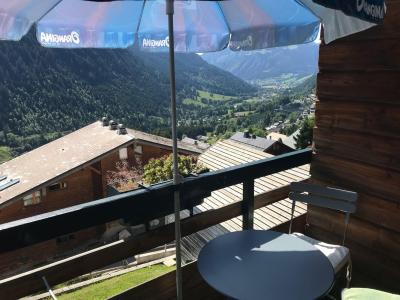 Ski verhuur Studio 4 personen (5) - Résidence les Trifles - Châtel - Balkon