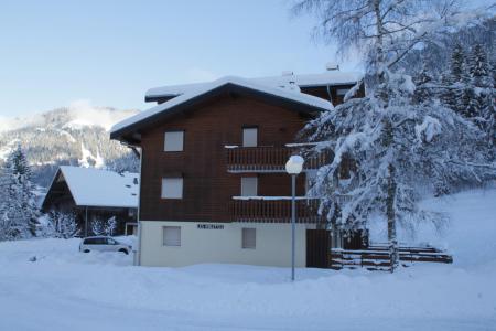 Location au ski Résidence les Violettes - Châtel - Extérieur hiver