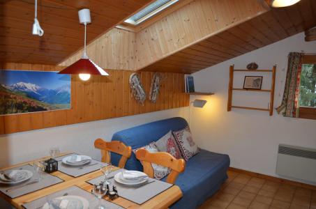 Ski verhuur Studio mezzanine 4 personen (13B) - Résidence les Voinettes - Châtel - Woonkamer