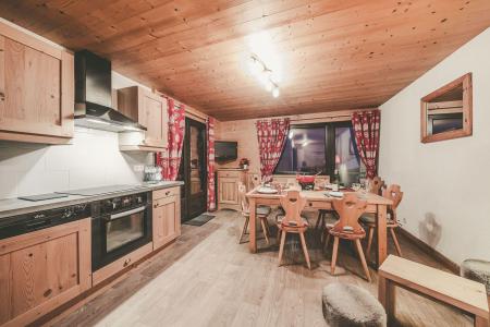 Ski verhuur Appartement 3 kamers 7 personen (CAN004) - Résidence Lou Candres - Châtel - Woonkamer