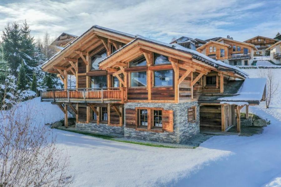 Location au ski Chalet triplex 5 pièces 8 personnes (CLM) - Chalet Les Marmottes - Combloux - Extérieur hiver