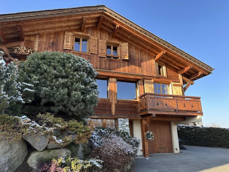 Аренда на лыжном курорте Шале триплекс 6 комнат 10 чел. (CB923) - Chalet Medonnet - Combloux - зимой под открытым небом