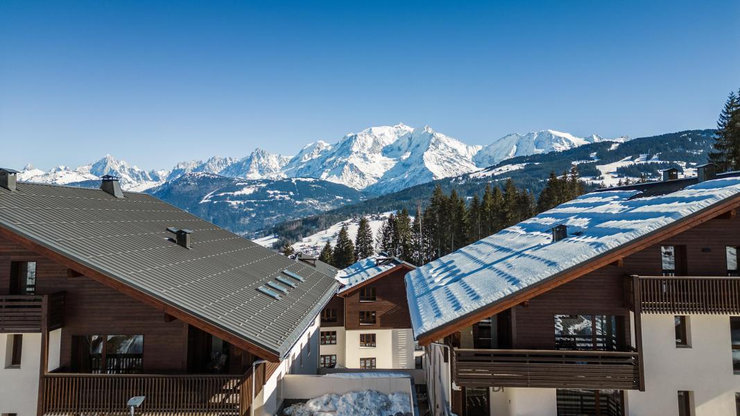 Ski verhuur Daddy Pool Terresens Les Roches Blanches - Combloux - Buiten winter