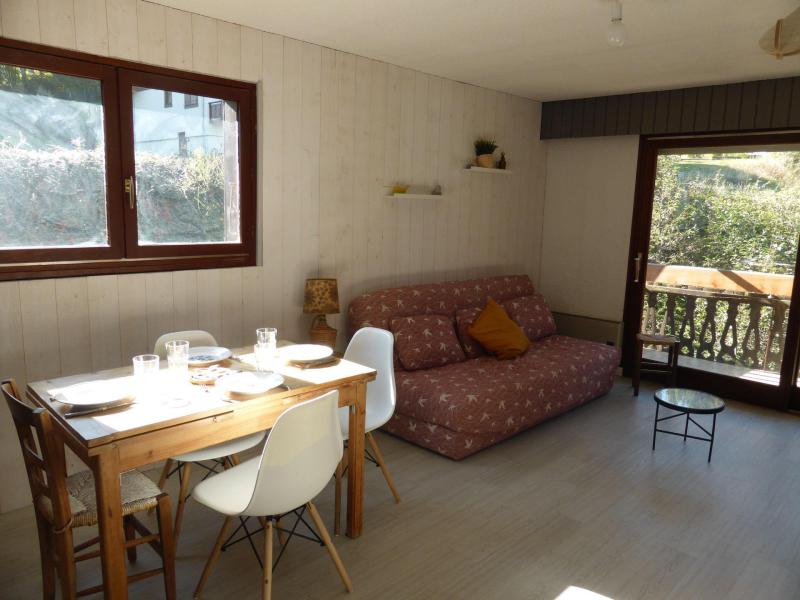 Rent in ski resort Studio sleeping corner 4 people (903) - Résidence l'Ecrin des Glaciers - Ecureuil - Combloux - Living room