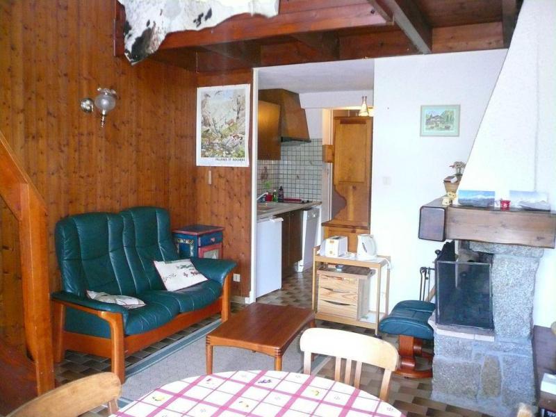 Skiverleih Wohnung 2 Mezzanine Zimmer 6 Leute (754) - Résidence l'Ecrin des Glaciers - Isard - Combloux - Wohnzimmer