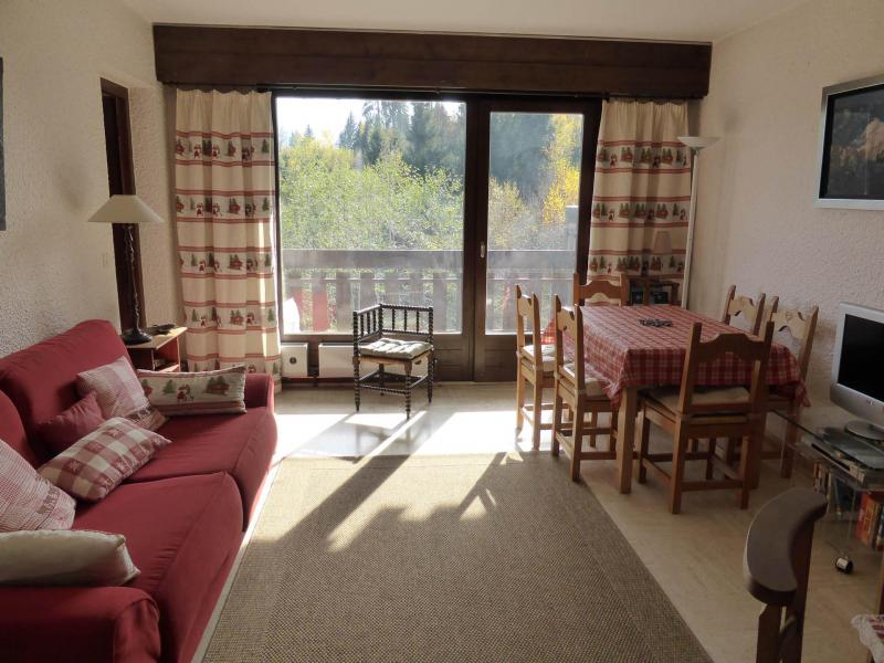 Rent in ski resort 3 room apartment 5 people (7) - Résidence la Cry - Combloux - Living room