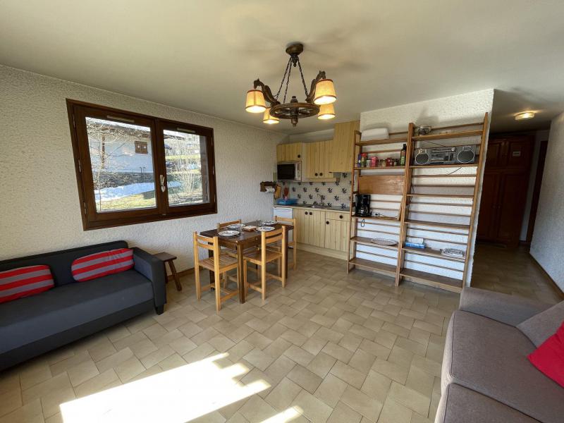 Rent in ski resort 2 room apartment 4 people (106) - Résidence les Granges de Colomb - Combloux - Living room