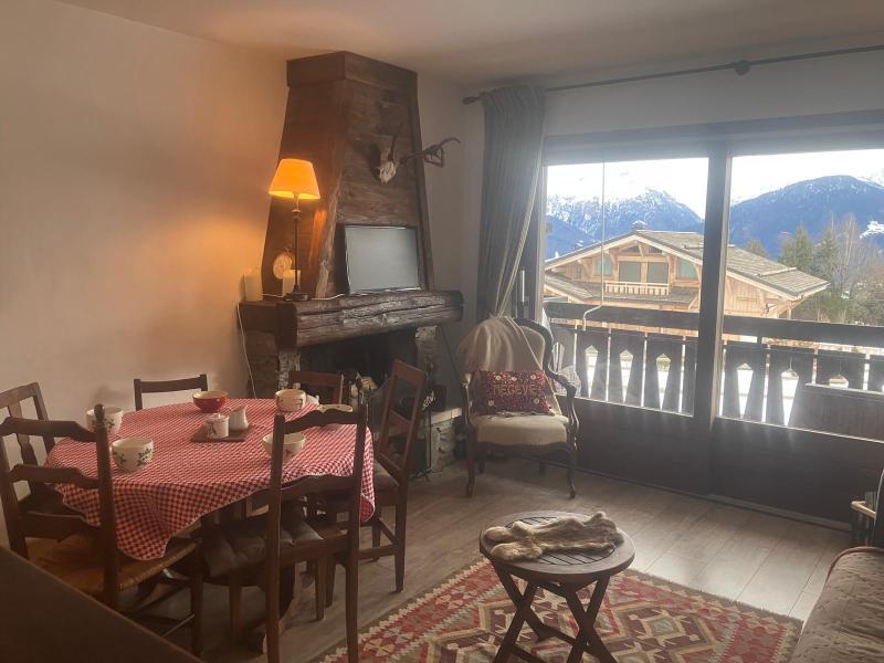 Wynajem na narty Apartament 3 pokojowy 6 osób (931) - Résidence les Terrasses du Mt Blanc - Combloux - Pokój gościnny