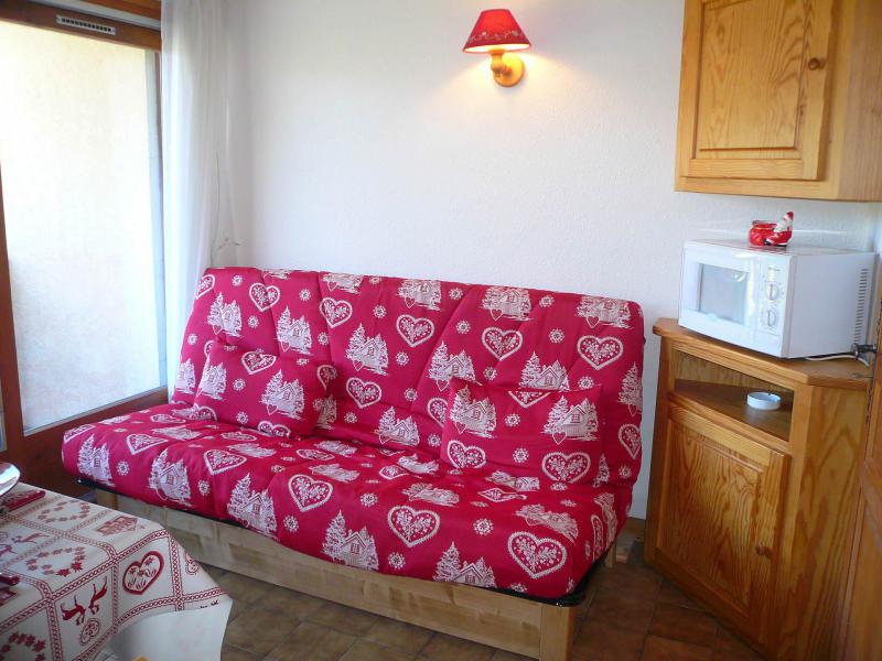 Rent in ski resort 2 room apartment 5 people (1) - Résidence Perle des Neiges - Combloux - Living room