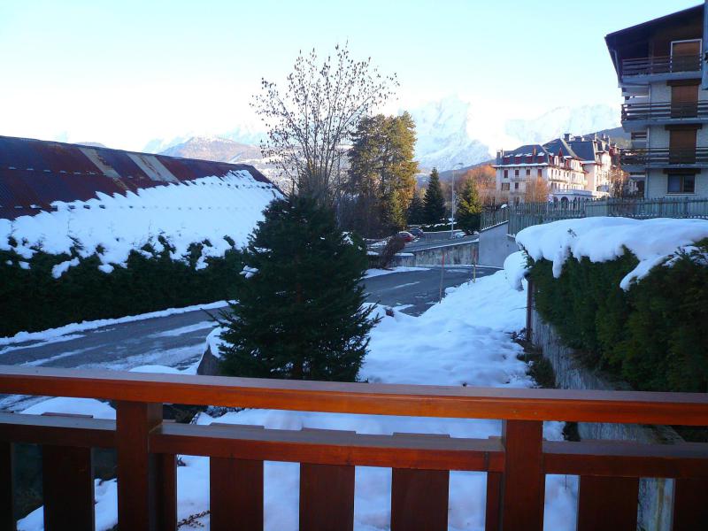 Location au ski Appartement 2 pièces 5 personnes (1) - Résidence Perle des Neiges - Combloux - Extérieur hiver