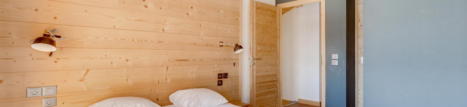 Skiverleih Doppelchalethälfte 5 Zimmer für 10 Personen (triplex) - Résidence les Fermes du Mont Blanc - Combloux - Schlafzimmer