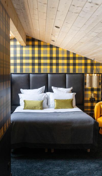 Аренда на лыжном курорте Апартаменты 4 комнат 8 чел. (Rooftop) - Chalet Alpen Valley - Combloux - Мансард&