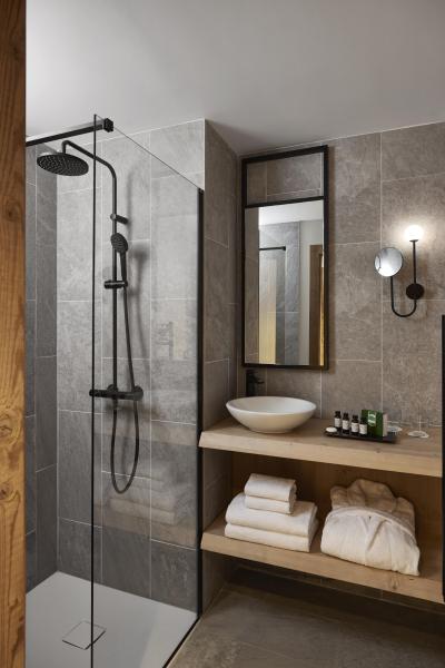 Skiverleih Chalet Alpen Valley - Combloux - Badezimmer