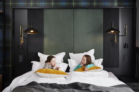 Skiverleih Junior Suite 4 Personen - Chalet Alpen Valley - Combloux - Schlafzimmer