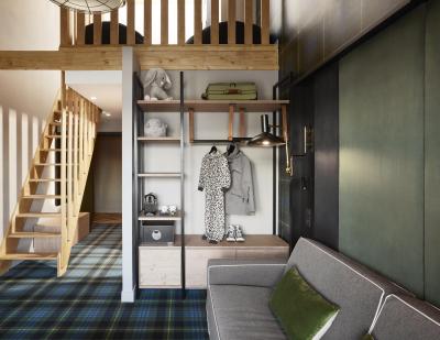 Wynajem na narty Pokój duplex dla 1  osób (Cabane) - Chalet Alpen Valley - Combloux - Pokój