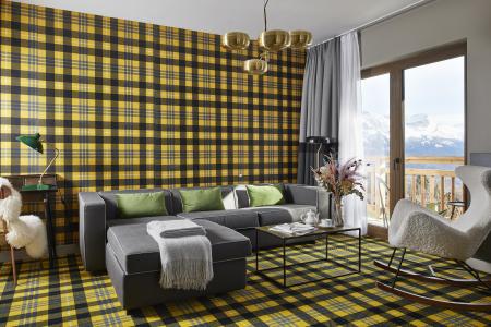 Аренда на лыжном курорте Номер 4 чел. (Mont-Blanc) - Chalet Alpen Valley - Combloux - Салон