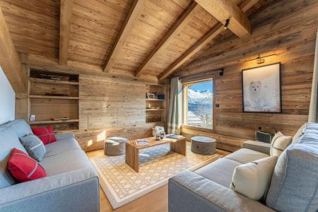 Rent in ski resort 6 room triplex chalet 10 people (CBA) - Chalet Baan Mont Blanc - Combloux - Apartment