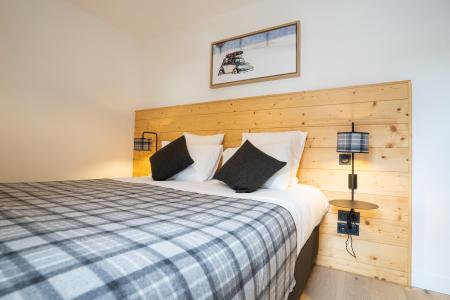 Skiverleih 2-Zimmer-Holzhütte für 6 Personen - Daddy Pool Terresens Les Roches Blanches - Combloux - Schlafzimmer