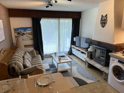 Ski verhuur Studio bergnis 4 personen (919) - Résidence l'Ecrin des Glaciers - Ecureuil - Combloux - Woonkamer