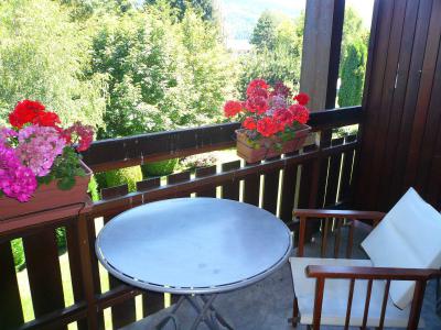 Ski verhuur Appartement 2 kamers 6 personen (16) - Résidence les Granges d'Ormaret - Combloux - Balkon