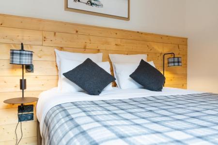 Rent in ski resort 4 room apartment cabin 10 people (Premium) - Résidence Terresens Les Roches Blanches - Combloux - Bedroom