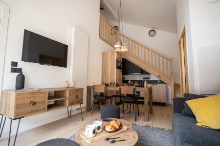 Location au ski Appartement 2 pièces 4 personnes - Résidence Terresens Les Roches Blanches - Combloux - Séjour