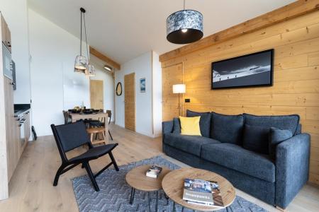 Location au ski Appartement 2 pièces cabine 6 personnes (Premium) - Résidence Terresens Les Roches Blanches - Combloux - Séjour