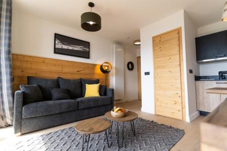 Rent in ski resort Studio 2 people (Premium) - Résidence Terresens Les Roches Blanches - Combloux - Living room