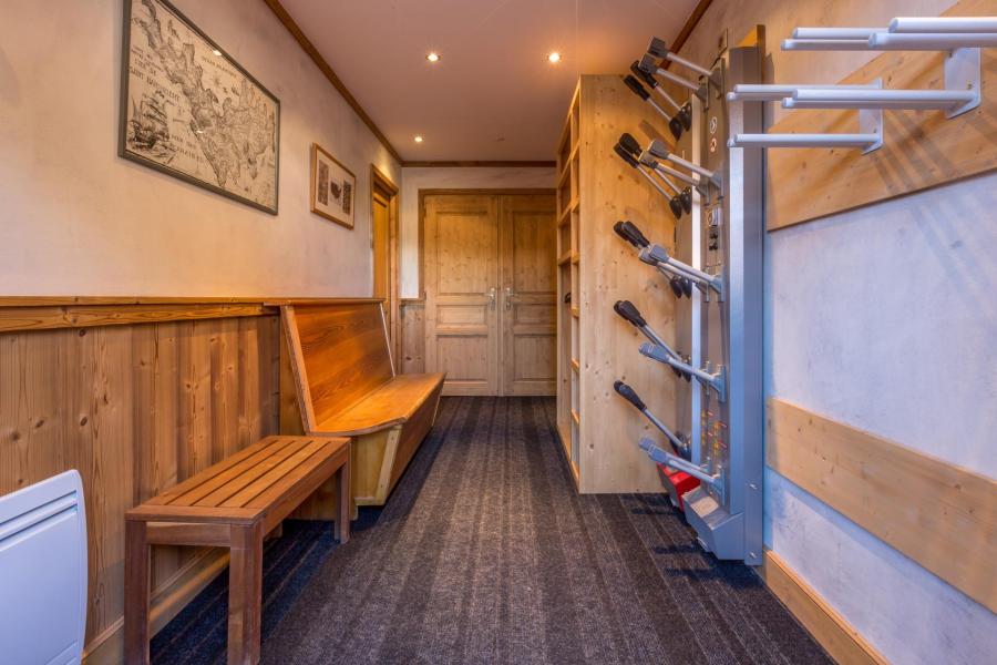 Location au ski Chalet triplex 6 pièces 10 personnes - ALPINUM - Courchevel - Casier à skis