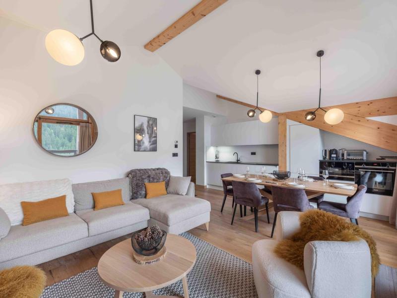 Skiverleih 3-Zimmer-Appartment für 6 Personen (142) - Anémone - Courchevel - Wohnzimmer