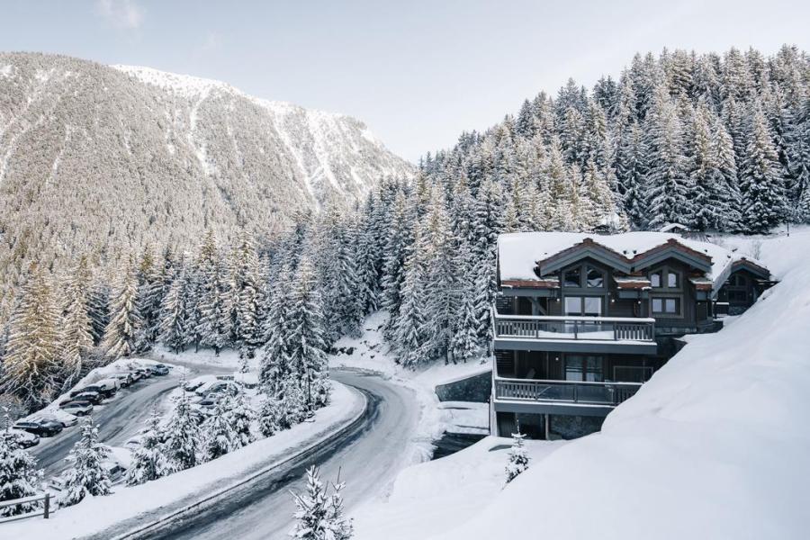 Ski verhuur Canyon Lodge - Courchevel - Balkon