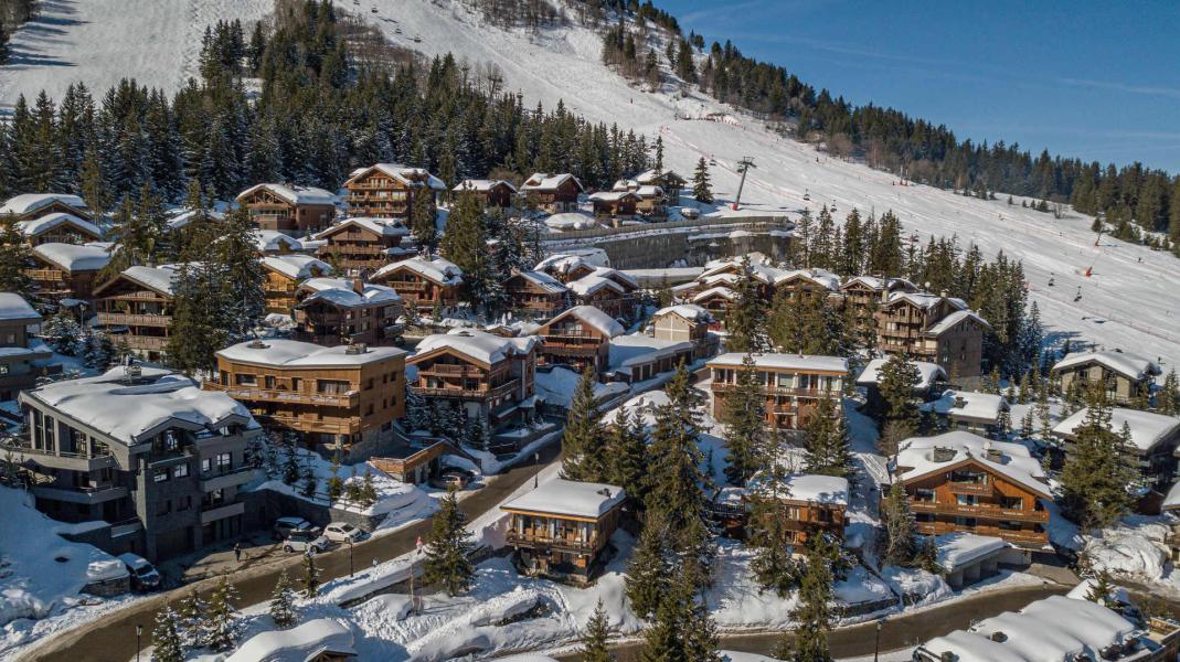 Аренда на лыжном курорте Chalet Ajacour - Courchevel - зимой под открытым небом