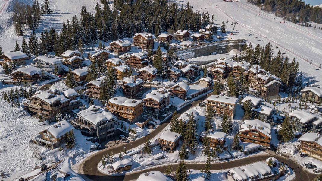 Wynajem na narty Chalet Ajacour - Courchevel - Zima na zewnątrz