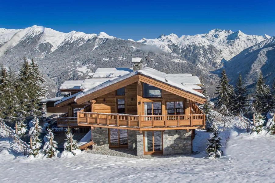 Rent in ski resort 6 room chalet 10 people - Chalet Ancolie - Courchevel - Winter outside