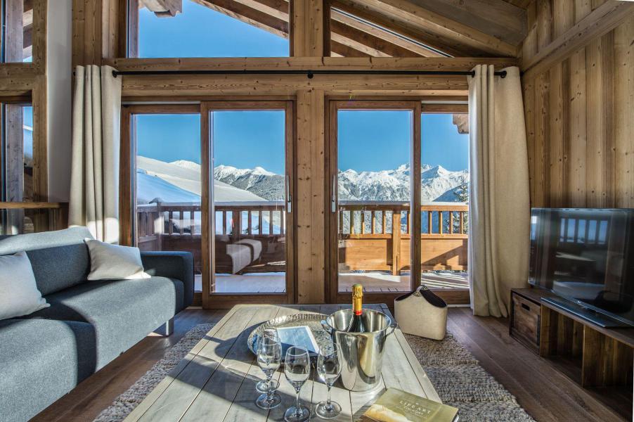 Location au ski Chalet Ancolie - Courchevel - Séjour