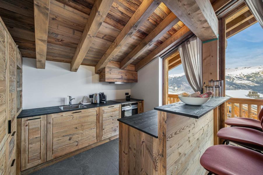 Location au ski Chalet 7 pièces 14 personnes - Chalet Carcentina - Courchevel - Cuisine