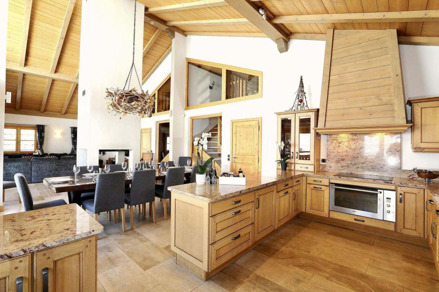 Skiverleih 8 Zimmer Chalet für 14 Personen - Chalet du Chamois - Courchevel - Küche