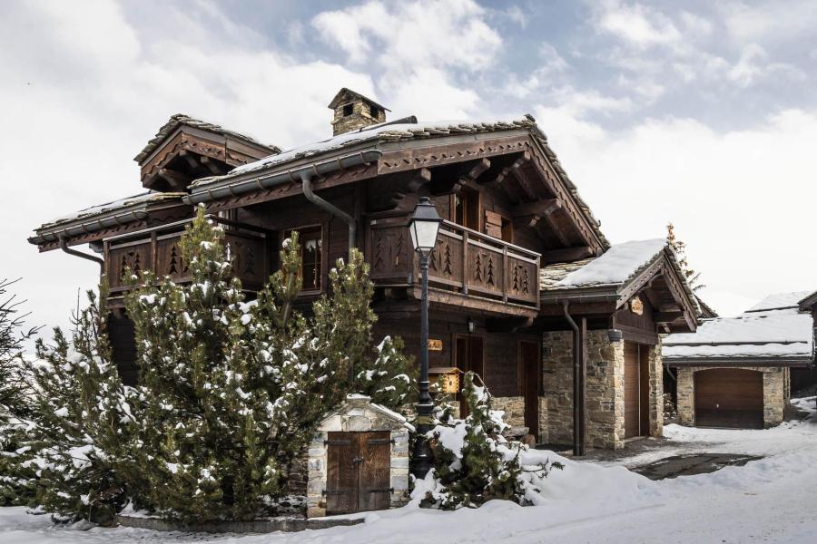 Vakantie in de bergen Chalet Estive - Courchevel - Buiten winter