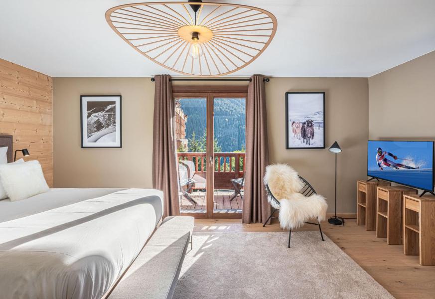 Skiverleih Doppelchalethälfte 5 Zimmer für 8 Personen - Chalet Grande Casse - Courchevel - Schlafzimmer