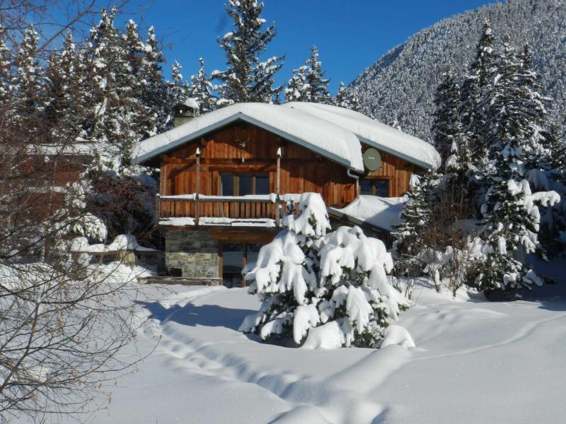 Rent in ski resort 6 room chalet 11 people - Chalet l'Artemisia - Courchevel - Winter outside