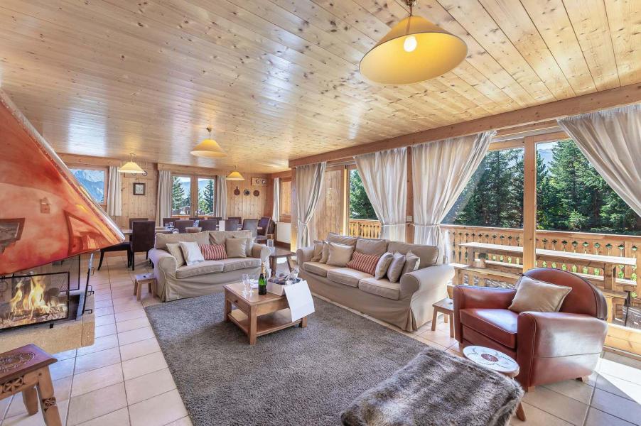 Location au ski Chalet 7 pièces 12 personnes - Chalet La Feniere - Courchevel - Séjour