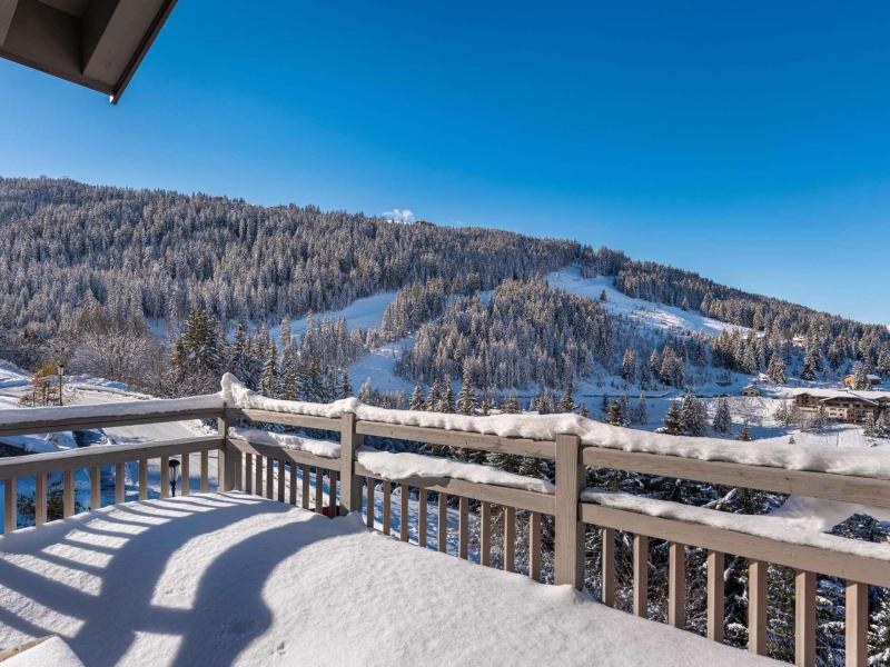 Location au ski Chalet quadriplex 5 pièces 10 personnes - Chalet le Cortina - Courchevel - Balcon