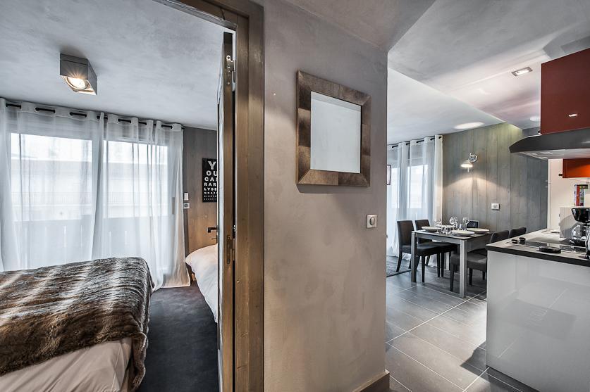 Location au ski Appartement 2 pièces 3 personnes (TARINE) - Chalet les 3 Vaches - Courchevel