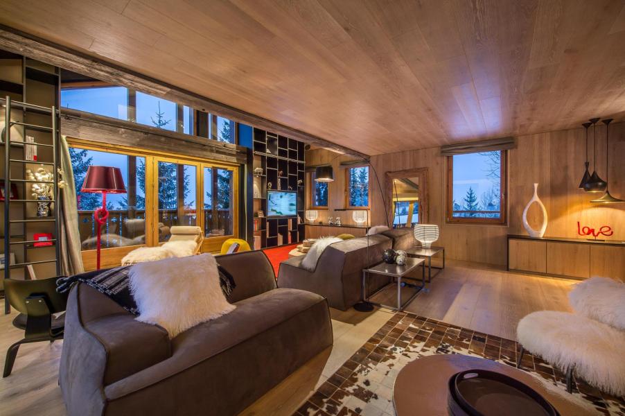Location au ski Chalet 6 pièces 10 personnes - Chalet Overview - Courchevel - Séjour